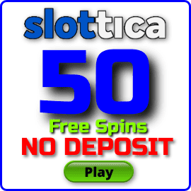 50 free spins for registration at Slottica casinois in the photo.