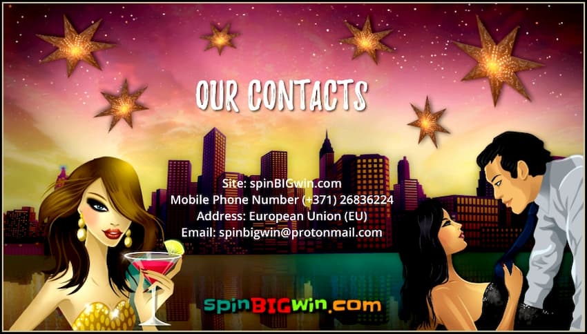 Contacts, Address, Phone number, E-mail are in the photo.