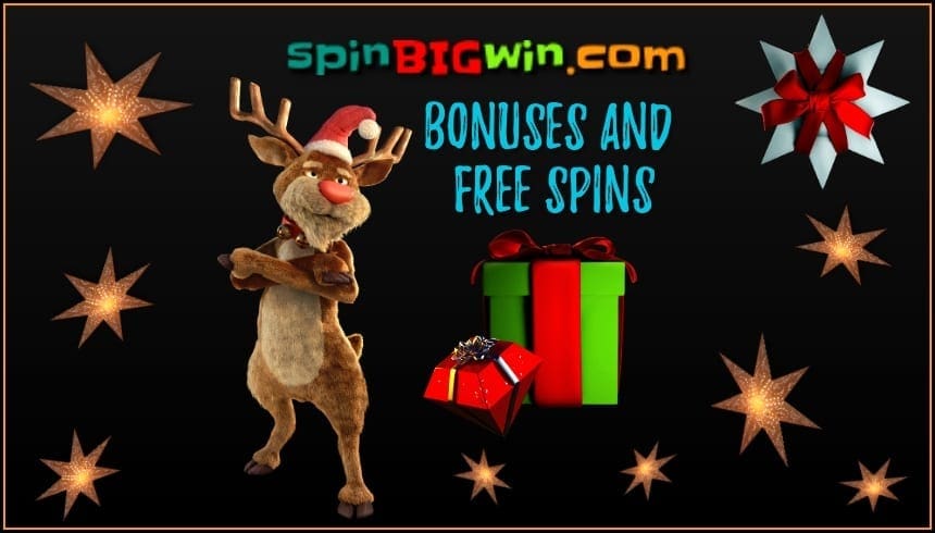 Only the Best Bonuses and Free Spins No Deposit on spinBIGwin are in tis photo.