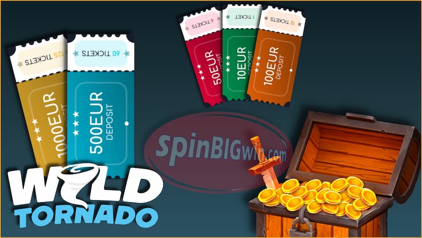 Huge Choice of Providers and Slots at Wild Tornado Casino are in this photo.