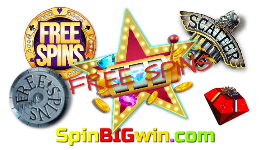 Get bonuses and free spins in the best online casinos featured on SpinBigWin.com is in this image!